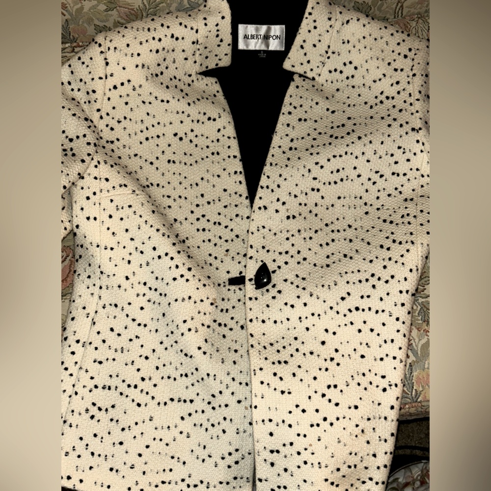 Vintage Albert Nipon Wool Jacket